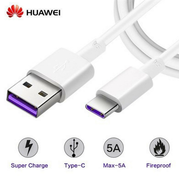 alt="Fast Charging USB To Type-C Cable For Huawei Mobiles"