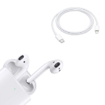 alt="Airpods 2nd Gen With Lightning to Type-C Cable"