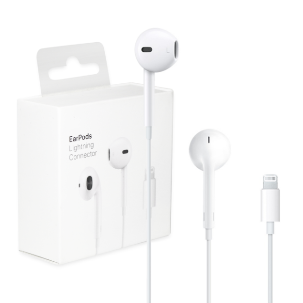 alt="EarPods Lightning Connector Earphones For Apple iPhone 13 Pro Max | 13 Pro | 13 Mini | 13 | 12 | X | 8 | 7"