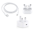 alt="Airpods 3rd Genreation With Magsafe Charging Case, Lightning Cable to USB-C And USB-C Adapter"