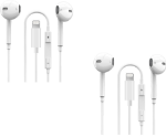 Picture of In Ear HiFi-Audio Stereo Noise Isolating with Mic Compatible with iPhone 14/ 13/11/12 Pro Max/XR/X/8/7/SE/XS Max/XS/X