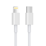 Picture of USB-C To Lightning Cable Compatible For Apple iPhone/iPad | 1M White