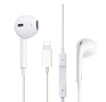 Picture of EarPods with Lightning Connector for Apple iPhone- with Microphone and Volume Control,Noise earphone Cancellation