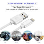 Picture of Fast Charging  USB  To Lightning  Cable Compatible With Apple iPhone | White