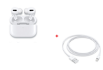 Picture of Apple AirPods Pro 2nd Generation With Wireless Charging Case For Apple iPhone / iPad / MacBook -Seller Warranty