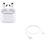 Picture of Apple AirPods 3rd Generation With Wireless MagSafe Charging Case For Apple iPhone - iPads - MacBook | Seller  Warranty