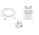 Picture of Apple AirPods 3rd Generation With Wireless MagSafe Charging Case For Apple iPhone - iPads - MacBook | Seller  Warranty