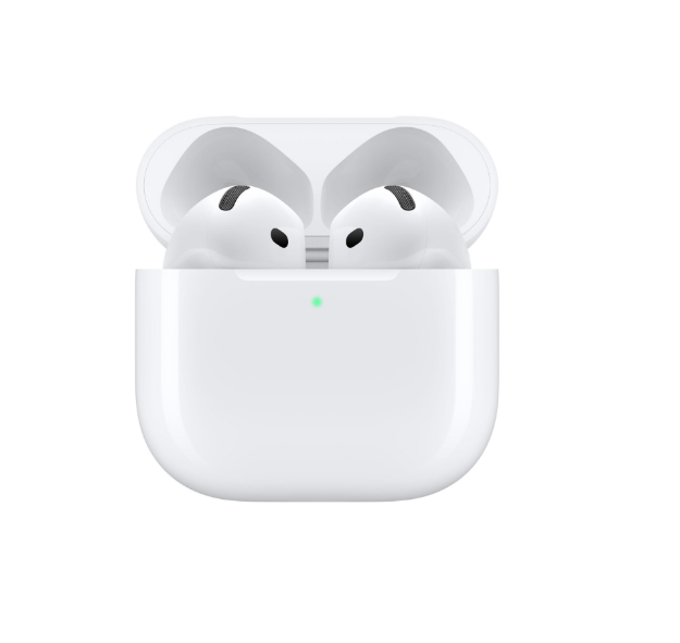 Picture of AirPods 4th  Generation with Active Noise Cancellation Bluetooth Headphones, Adaptive Audio, Transparency Mode USB-C Charging Case, Wireless Charging, H2 Chip