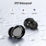 Picture of Wireless Earbuds Bluetooth 5.4, Noise Cancelling, 47H Playtime, LED Display, Touch Control, IPX7 Waterproof