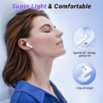 Picture of Wireless Earbuds Bluetooth 5.3, 4 Mic ENC, 42H Playtime, LED Display, Touch Control, IP6 Waterproof