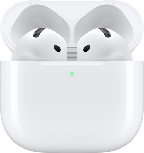 Picture of AirPods 4th Generation with Active Noise Cancellation, Adaptive Audio, and H2 Chip – USB-C Charging Case & Wireless Charging