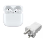 Picture of AirPods 4th  Generation with Active Noise Cancellation Bluetooth Headphones, Adaptive Audio, Transparency Mode USB-C Charging Case, Wireless Charging, H2 Chip