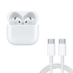 Picture of AirPods 4th  Generation with Active Noise Cancellation Bluetooth Headphones, Adaptive Audio, Transparency Mode USB-C Charging Case, Wireless Charging, H2 Chip