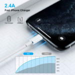 Picture of USB To  Lightning  Data Cable 1M For iPhone Devices - Fast Charging & Syncing