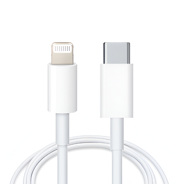 Picture of USB-C to Lightning Fast Charging Cable for iPhone 14\ 13/12/12 PRO Max/12 Mini/11/11PRO/XS/Max/XR/X/8/8