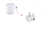 Picture of Apple Airpods (2nd Generation) With Wireless Charging Case For Apple iPhone | iPads | MacBook -Seller  Warranty