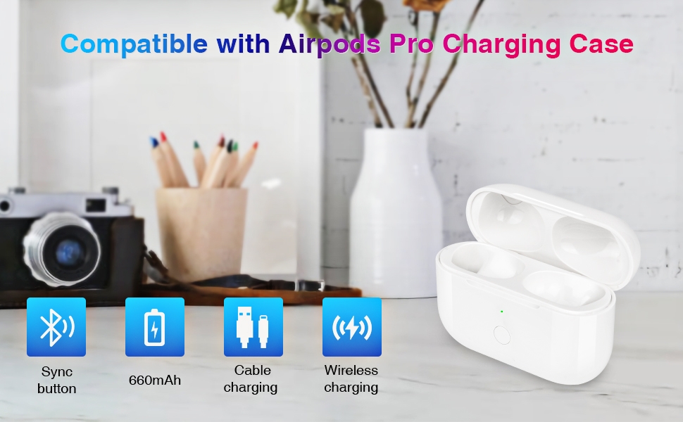 charging case replacement compatible with Air Pod Pro